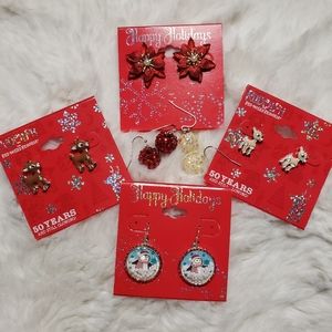 Happy Holidays Earrings